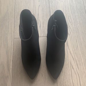 H&M faux suede booties size 40